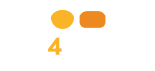 logo p4b branco